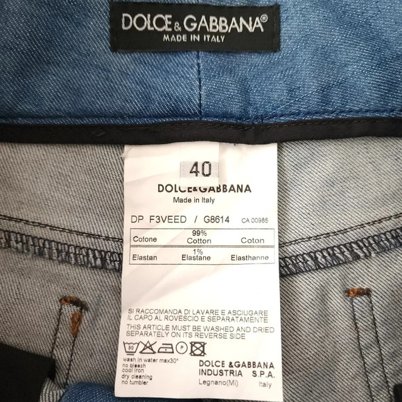 Dolce & Gabbana Blue Women's Pants - Picture 6 of 9